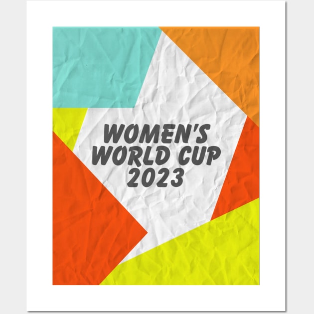 Women’s Wold Cup 2023 Wall Art by Designedby-E